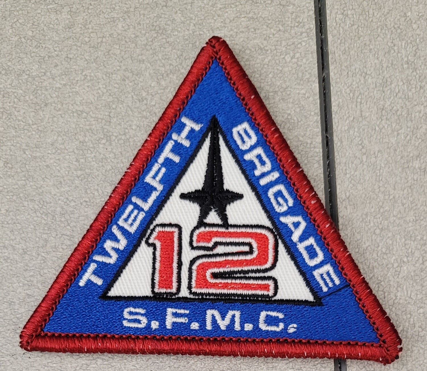 SFMC 12TH Brigade Patch with Velcro