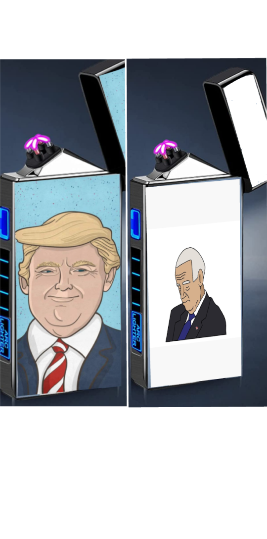 Joe Biden &amp; Donald trump meme lighter