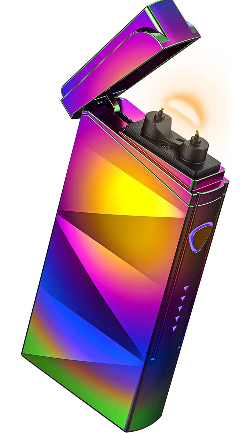 Arc Lighter Magical “Flame” USB Rechargeable Plasma Electric Cool Lighter (Colorful)