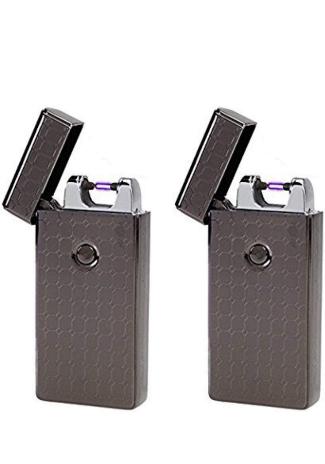 2 Pack - Rechargeable Flameless Plasma Beam Lighter - Electric Lighter - Plasma Lighter - Rechargeable - no Butane - splashproof - Windproof