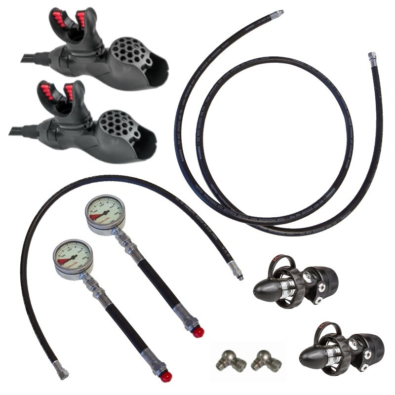 DC7 - 500SE Sidemount Regulators Package