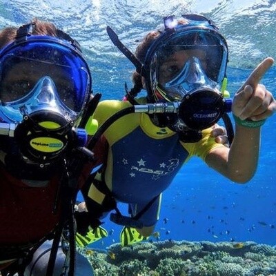 G Divers Intergrated Dive Mask
