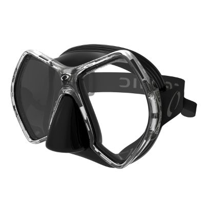 Cyanea Mask, Primary Colour: Titanium, Secondary Colour: Black