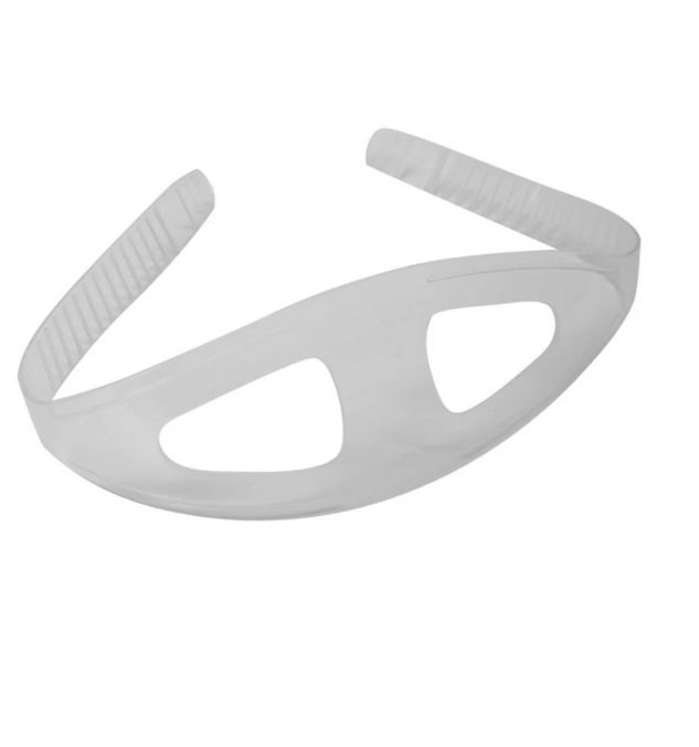 Silicone Mask Strap Unpackaged, Silicon Colour: Clear