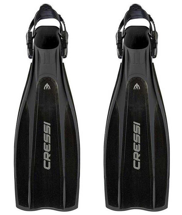 Cressi Pro Light Fins, Primary Colour: Black, Size Lettering: L/XL