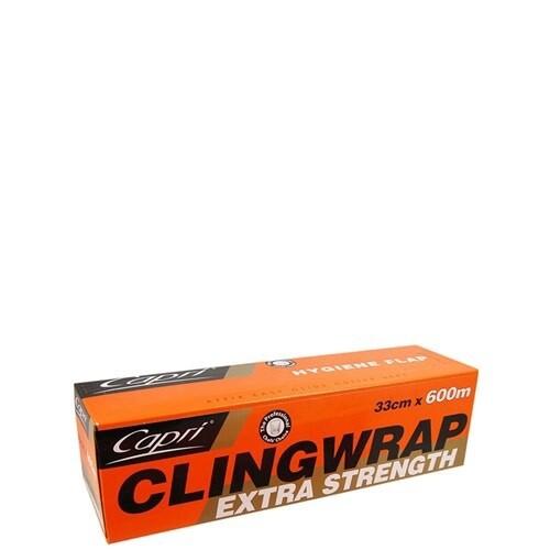 Clingwrap Extra Strength 33cmx600m Capri | E