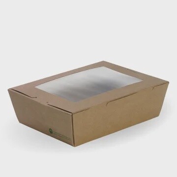 Lunch Box With Window Large BioBoard  | B