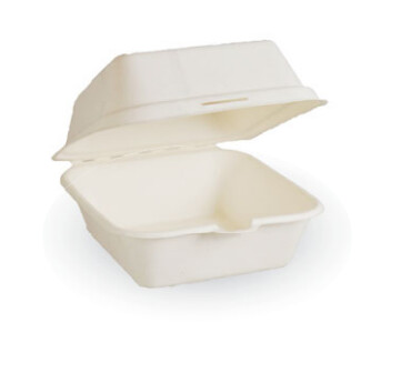Clamshell Burger Exta Large White | E