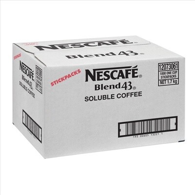 Coffee Stick Nescafe Blend 43 | E / Carton (1,000)