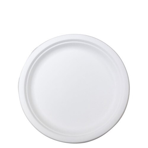 Plate Natural Fibre Round 9&quot; (225mm) | E *