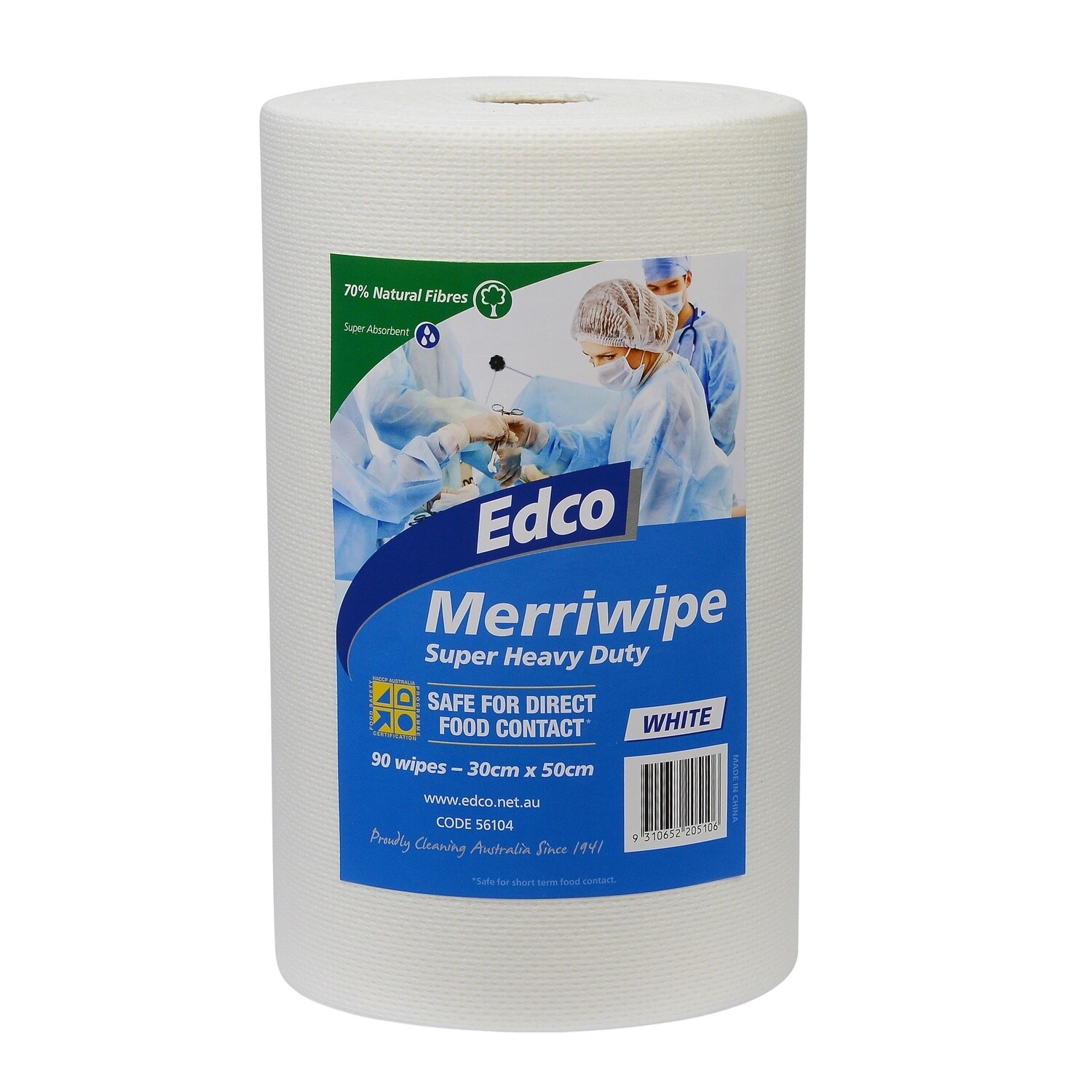 Wipe Roll Surgical SHD White | E