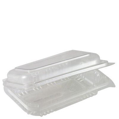 Container Plastic Fresh View Salad Large | E