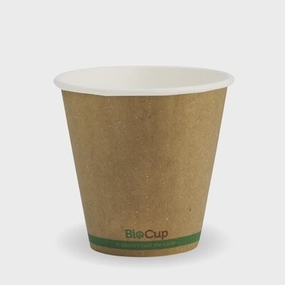 Cup Coffee Green Stripe DW 8oz (90mm) | B *SALE