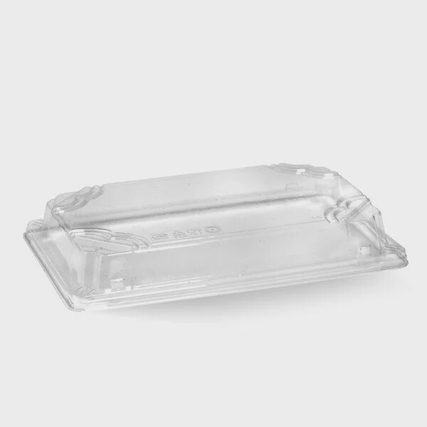 Container Rectangle BioCane Sushi Tray Large Lid | B