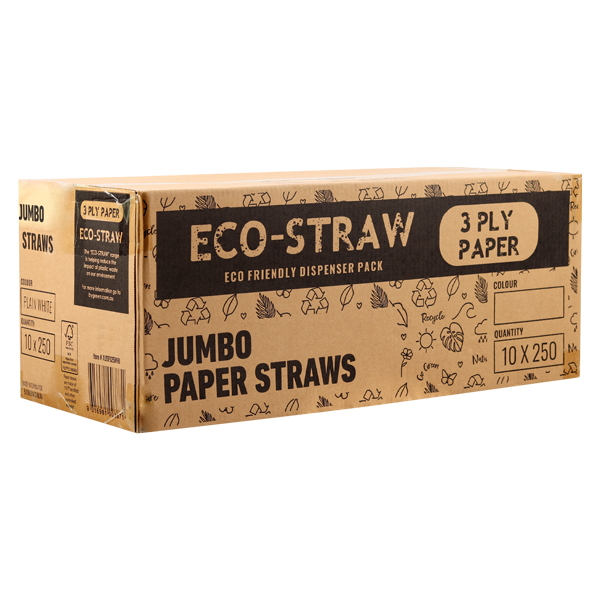 Straw Paper 3ply Jumbo Bamboo Print | B