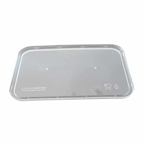 Container Rectangle Plastic Lid | P