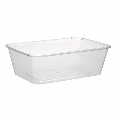 Container Rectangle Plastic 650ml | P