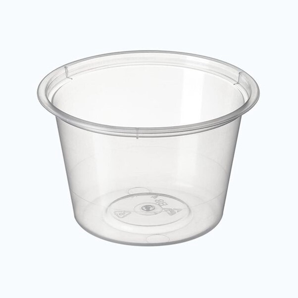 Container Round Plastic BS-4 (100ml) | B