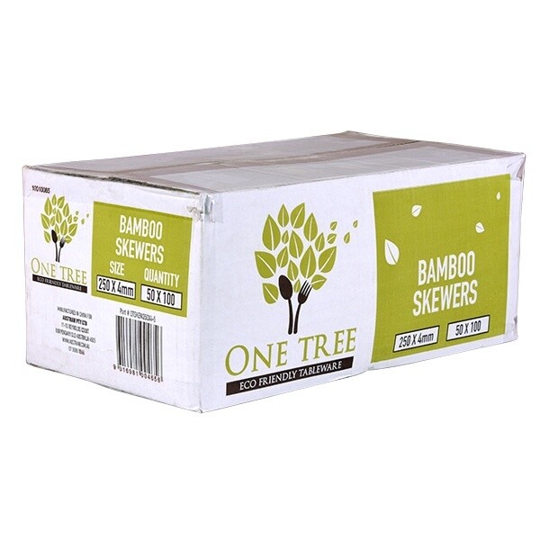 Skewer Bamboo 250x4mm | B, Size: Carton (5,000)