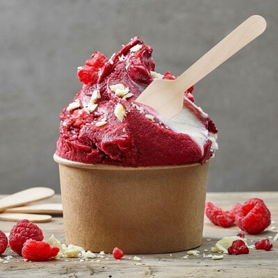 Cutlery Wooden Spoon Gelato (Wax Coated) | B