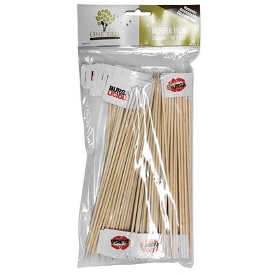 Flag Burger Picks Burgalicious 200mm | B *