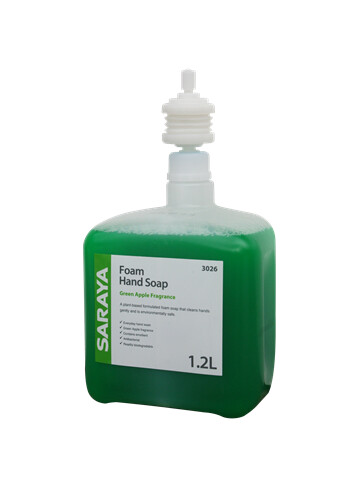 Hand Soap 1.2L Foaming Apple 3026 | S