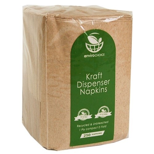 Napkin Dispenser 1ply D Fold Kraft | E