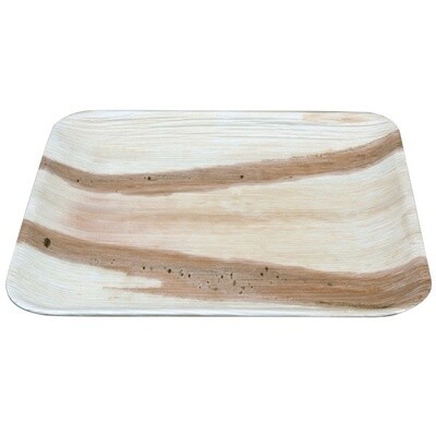 Plate Palm Leaf Square 200x200mm | B
