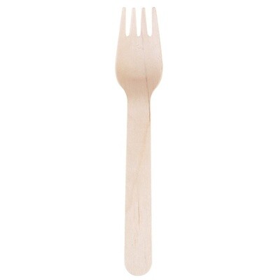 Cutlery Wooden Fork One Tree | B
