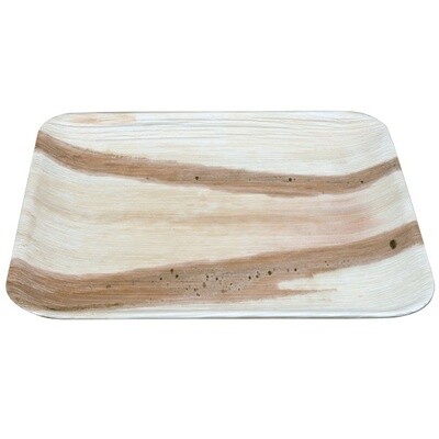 Plate Palm Leaf Square 240x240mm | B