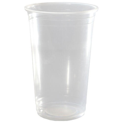 Cup Plastic Clear 18oz 540ml | E