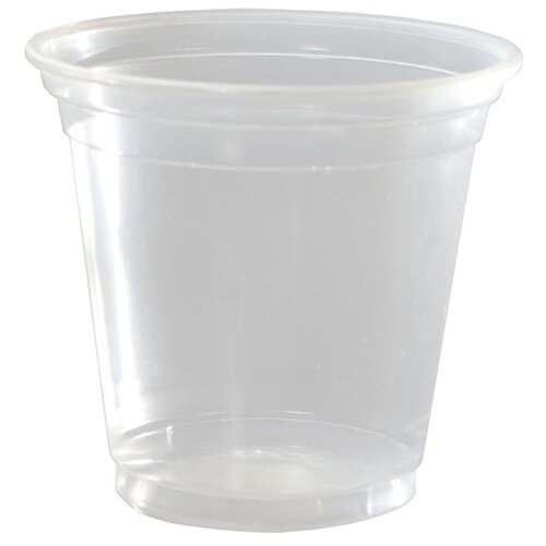 Cup Plastic Clear 7oz 200ml | E