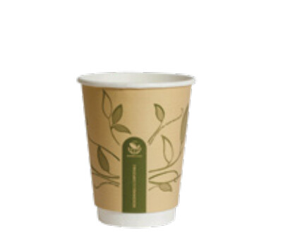 Cup Coffee Leaves DW 12oz (90mm) | E