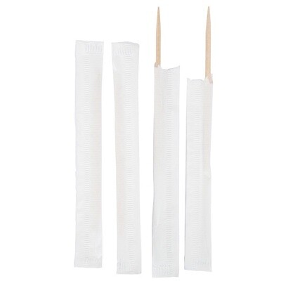 Toothpick Paper Wrapped One Tree | B