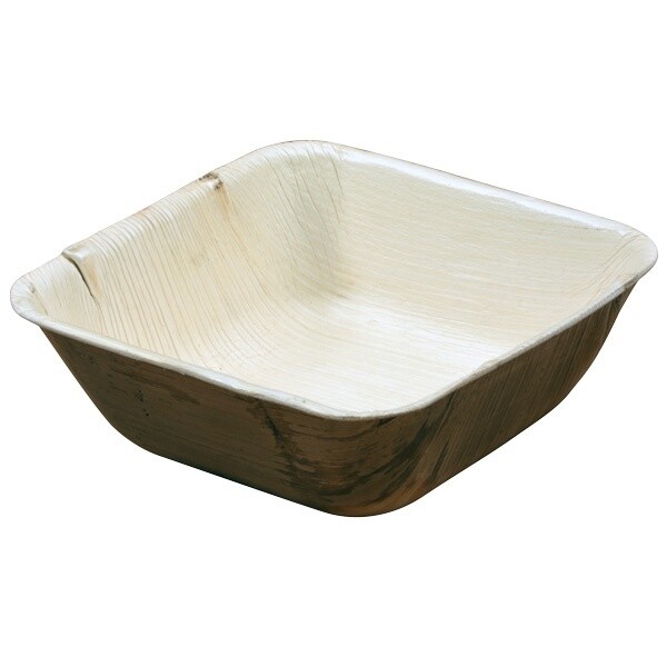Bowl Palm Leaf Square 180x180mm | B