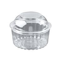Container Round Plastic Showbowl 8oz | R
