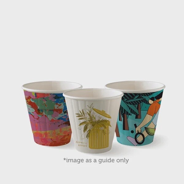 Cup Coffee BioCup Art DW 8oz (90mm) | B