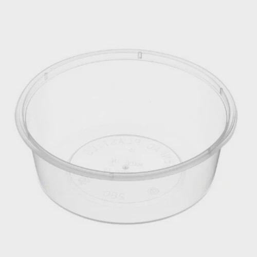 Container Round Plastic G10 (280ml) | P