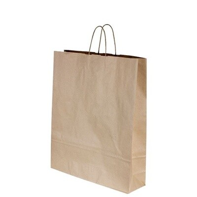 Bag Carry Kraft Twist Medium 480x340x90 | E