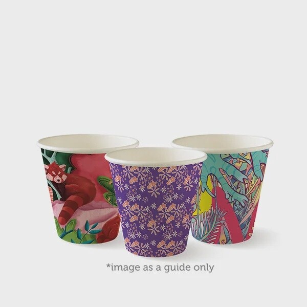 Cup Coffee BioCup Art SW 8oz (90mm) | B