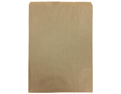 Bag Paper Brown 6S (343x152+87mm) | P / Pack (500)