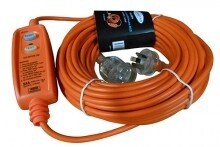 Vacuum Cord Extension 20M with 7.5amp Plug with RCD | C / Single (1)