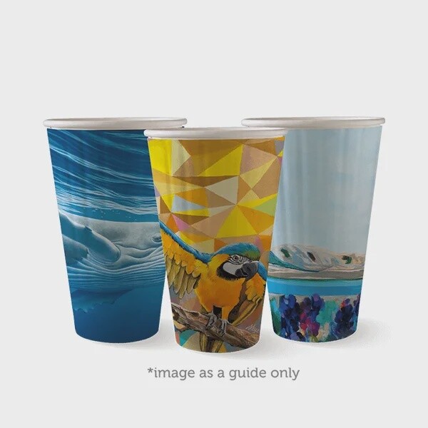 Cup Coffee BioCup Art DW 16oz (90mm) | B