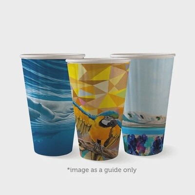 Cup Coffee BioCup Art DW 16oz (90mm) | B