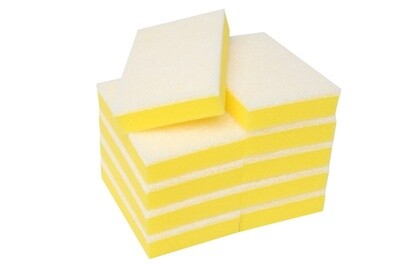 Scourer/Sponge 150x100 White | E