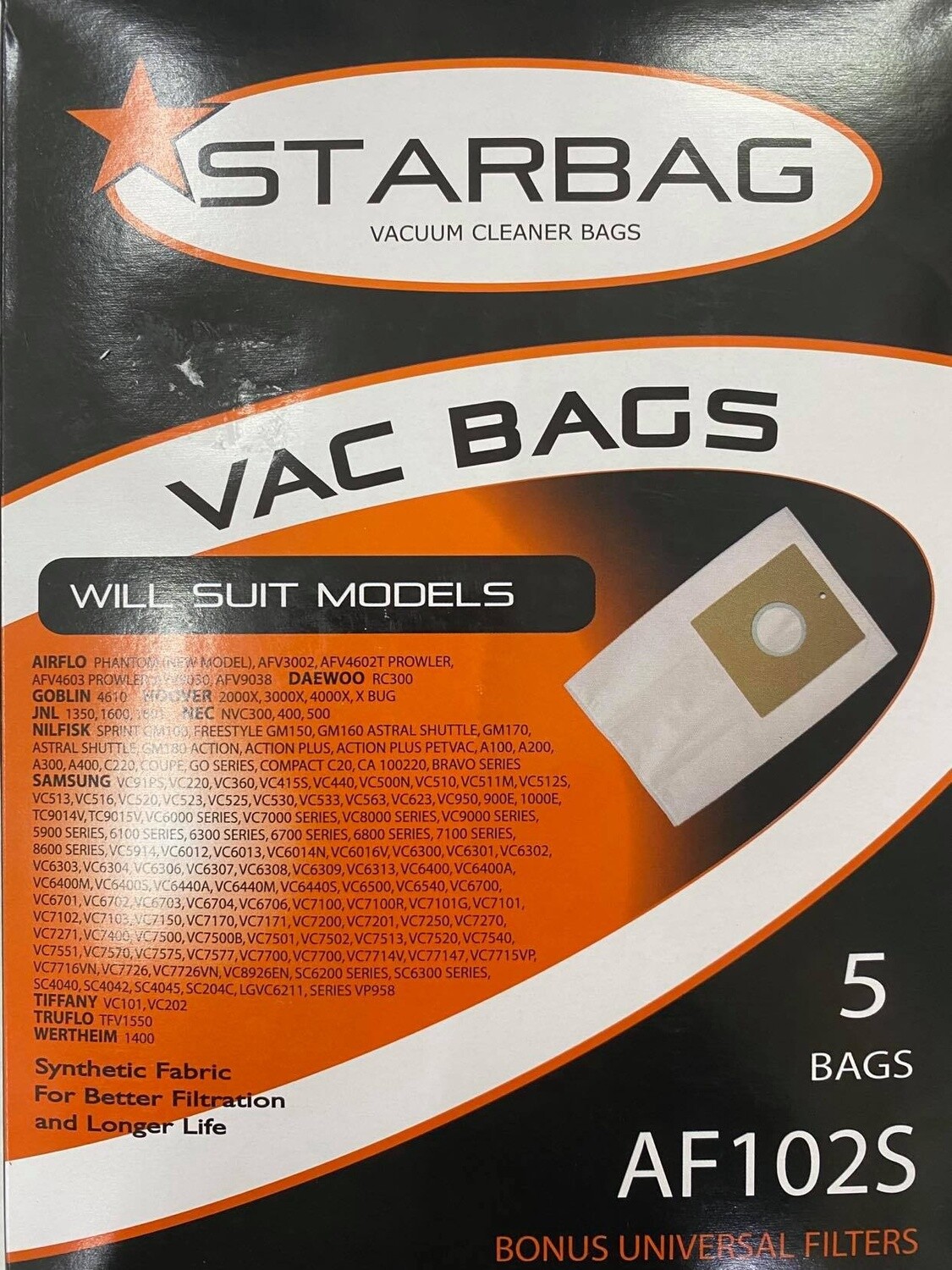 Vacuum Bag AF102S | C