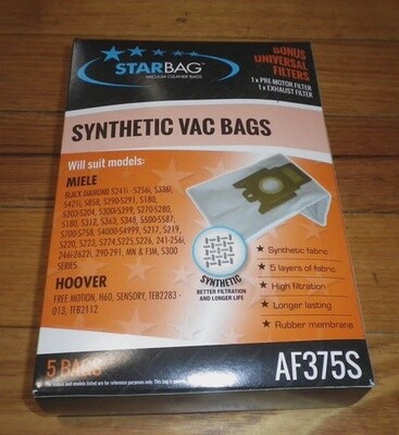 Vacuum Bag AF375S Synthetic | C