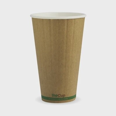 Cup Coffee Green Stripe DW 16oz (90mm) | B *SALE