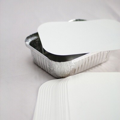 Foil Container 485 Lid | E / Pack (100)