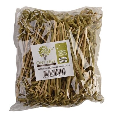 Skewer Knotted Bamboo 120mm | B